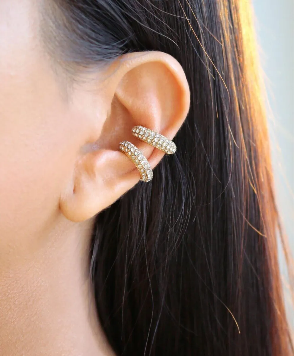 18 Karats Ear Cuffs (Pair)