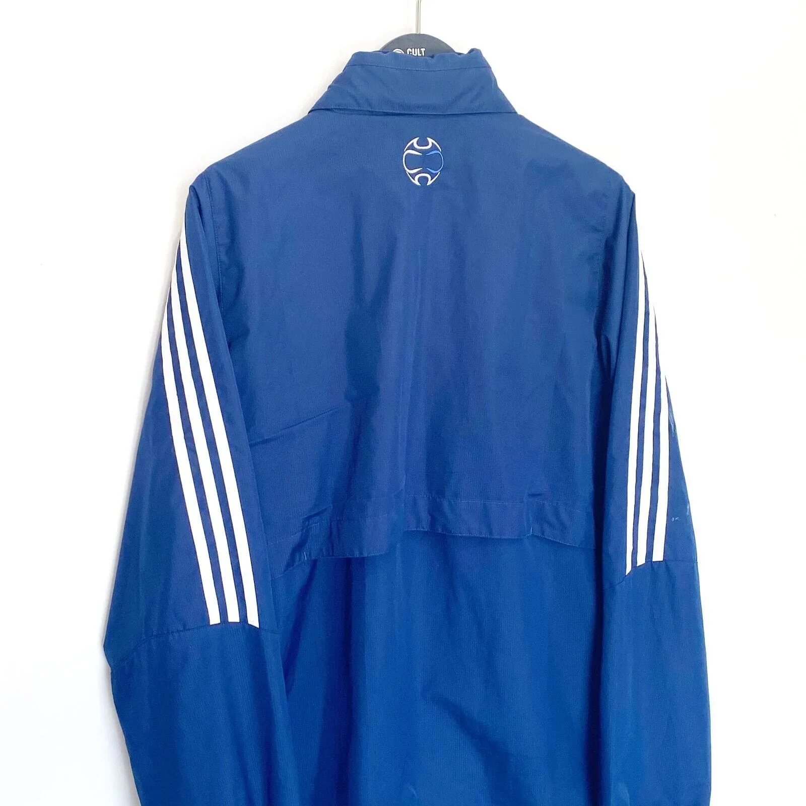 2007/08 CHELSEA Vintage adidas Football Rain Coat Jacket 44/46 (XL) Drogba Era