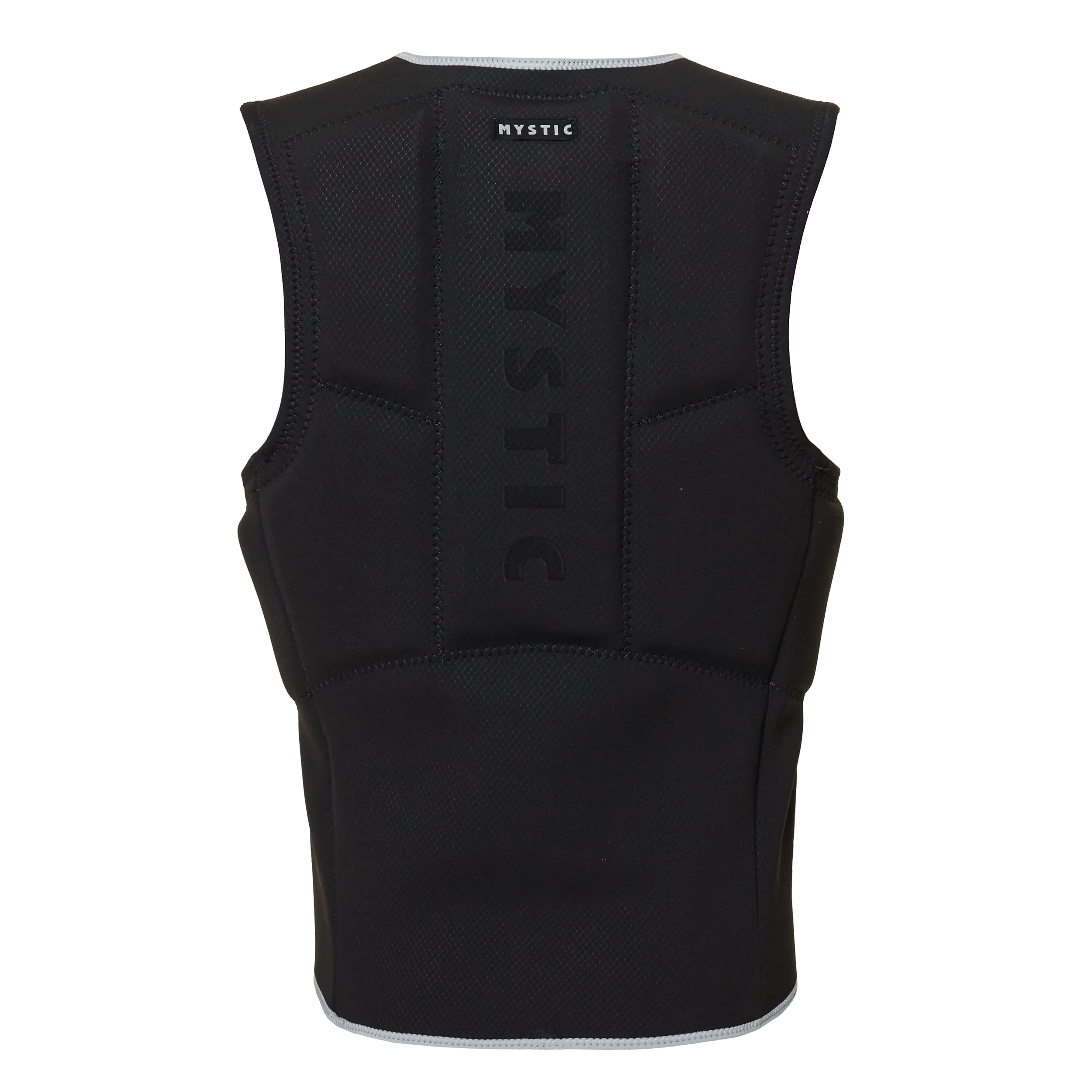 2023 Mystic Foil Impact Vest - Front Zip - Black