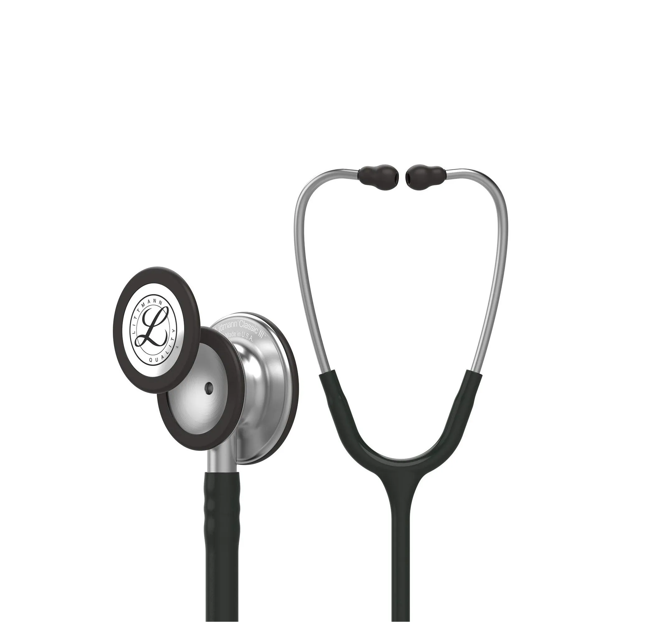 3M Littmann Classic III Monitoring Stethoscope, Black Tube, 27 inch