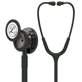 3M Littmann Classic III Monitoring Stethoscope, Smoke-Finish, Black, 27 Inch Single Lumen Tube, 1 Each