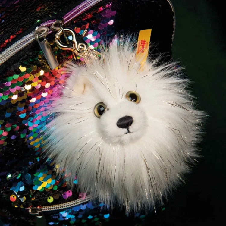 4" Pendant Pom Pom Pomeranian Key Chain