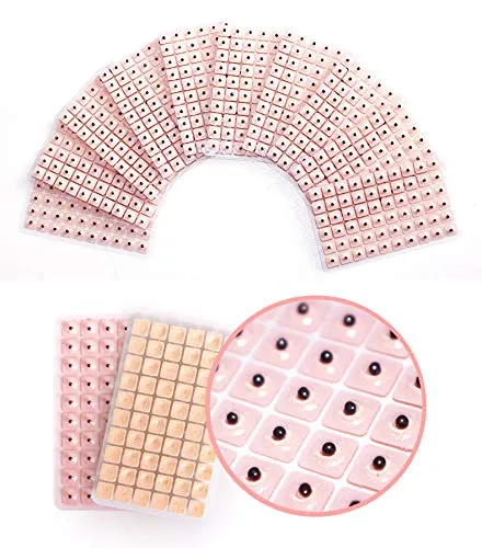 600 Counts Disposable Ear Press Seed Acupressure Acupuncture Kit