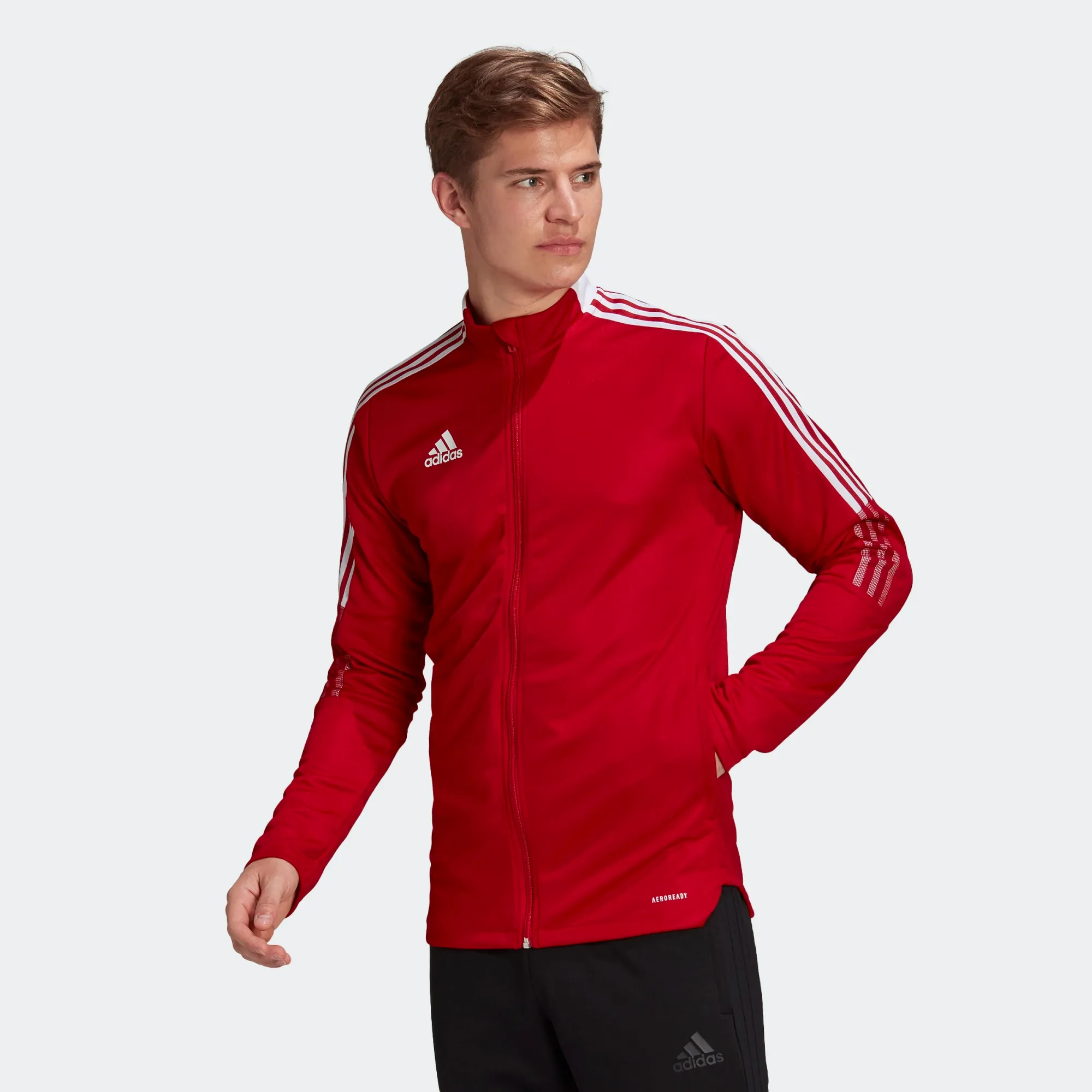 Adidas Men's Tiro 21 Track Jacket - Team Power Red