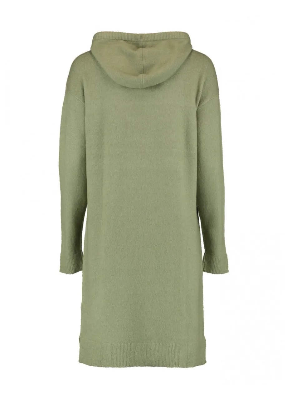 Aletta Green Hoodie Dress