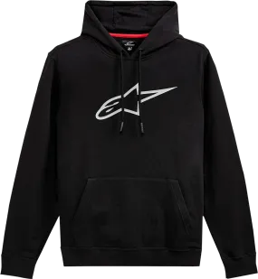 ALPINESTARS Ageless Pullover Hoodie - Black/Gray - 2XL 12125132010112X