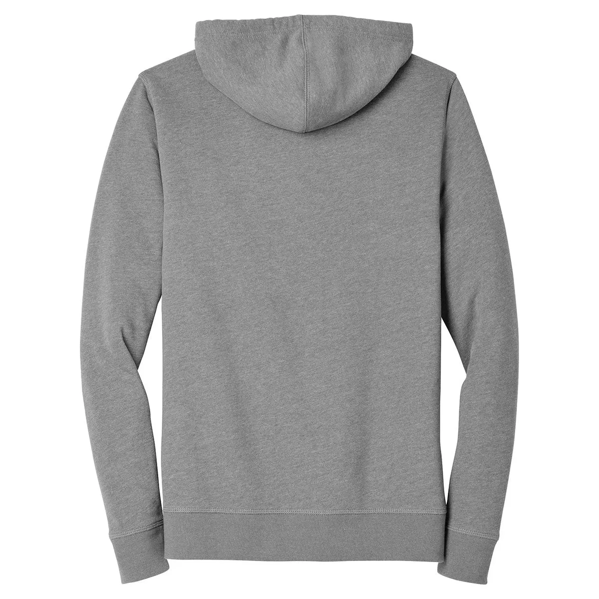 Alternative Apparel Men's Heather Grey Rider Blended Fleece Pullover Hoodie