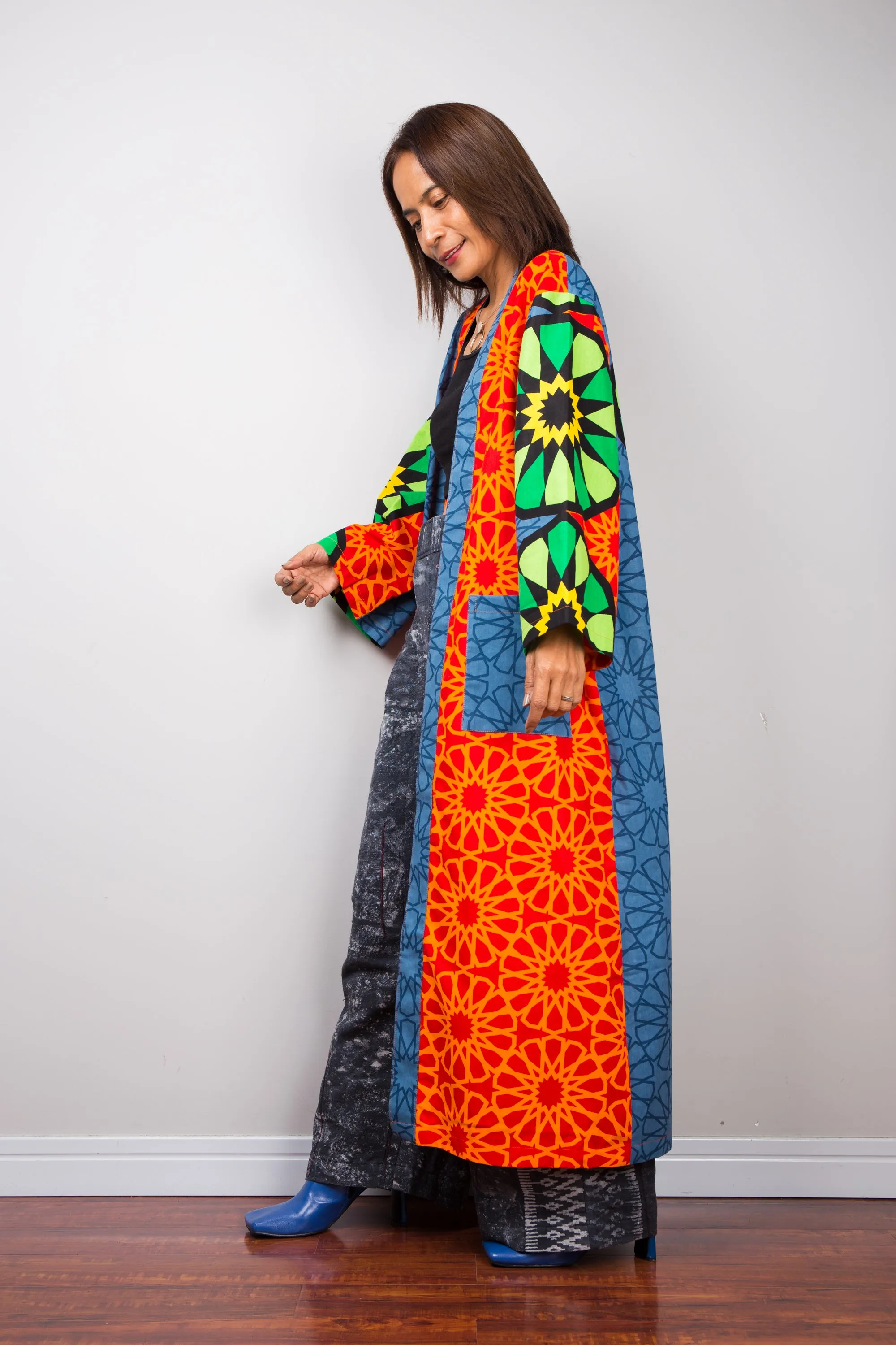 Ankara open cardigan