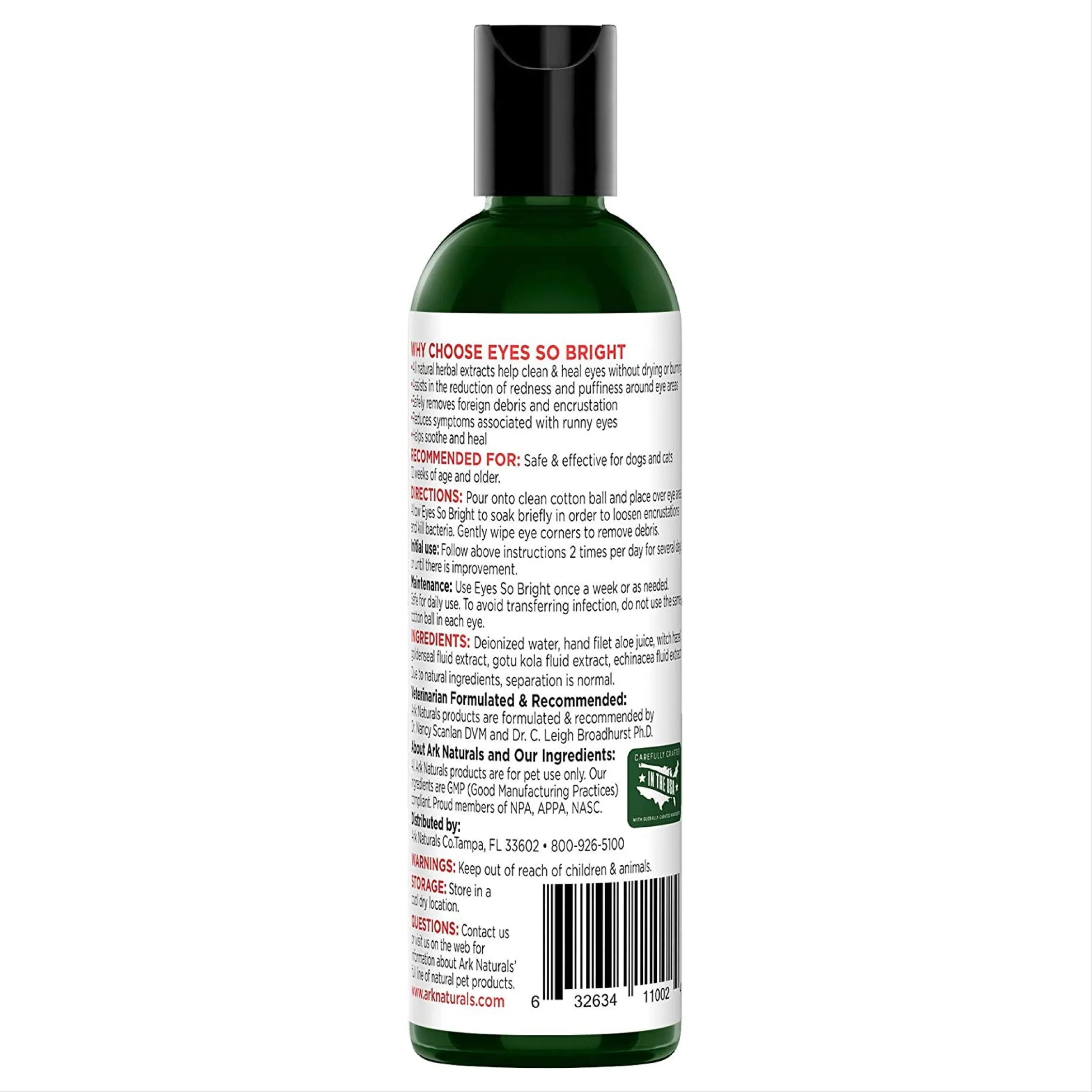 ark naturals - eyes so bright gentle cleanser