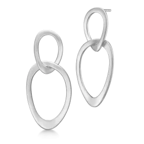 Ava Silver Earrings