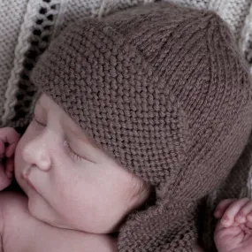 Baby Flying Hat Knitting Pattern - 8 Ply (BC02)