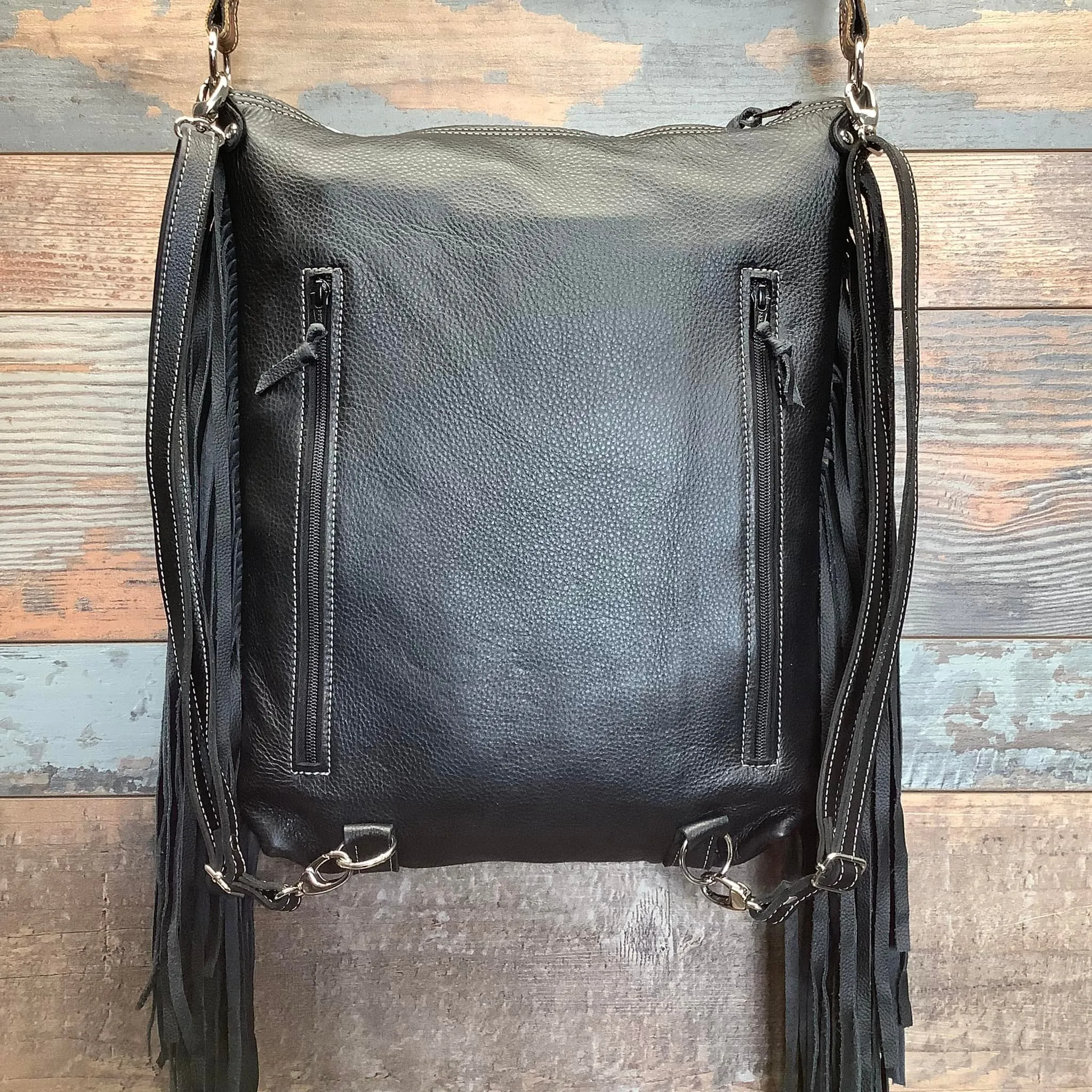 Bagpack - 18" Fringe Dual Conceal Carry  #47940