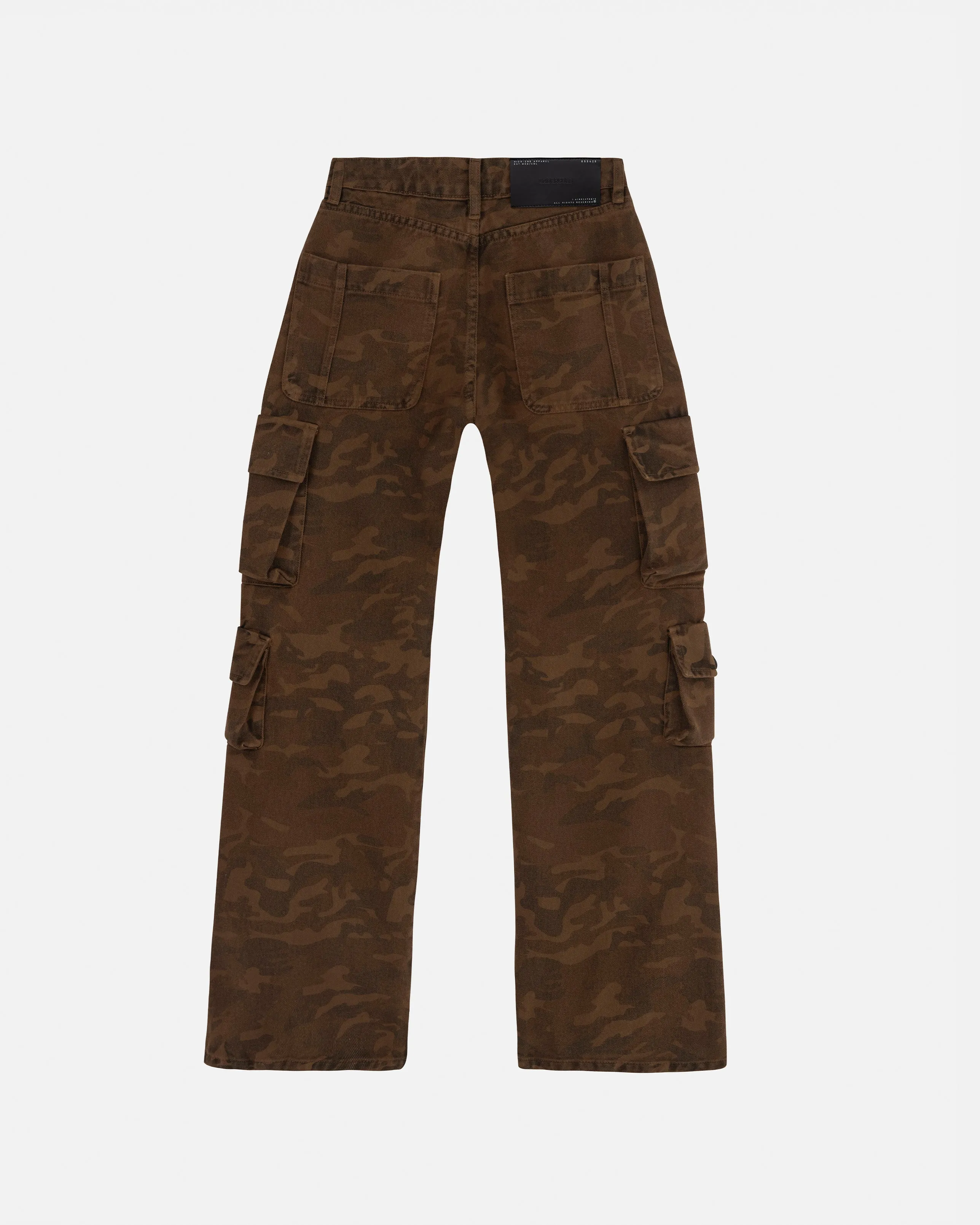 Basics MultiPocket Cargo Jean Brown Camo