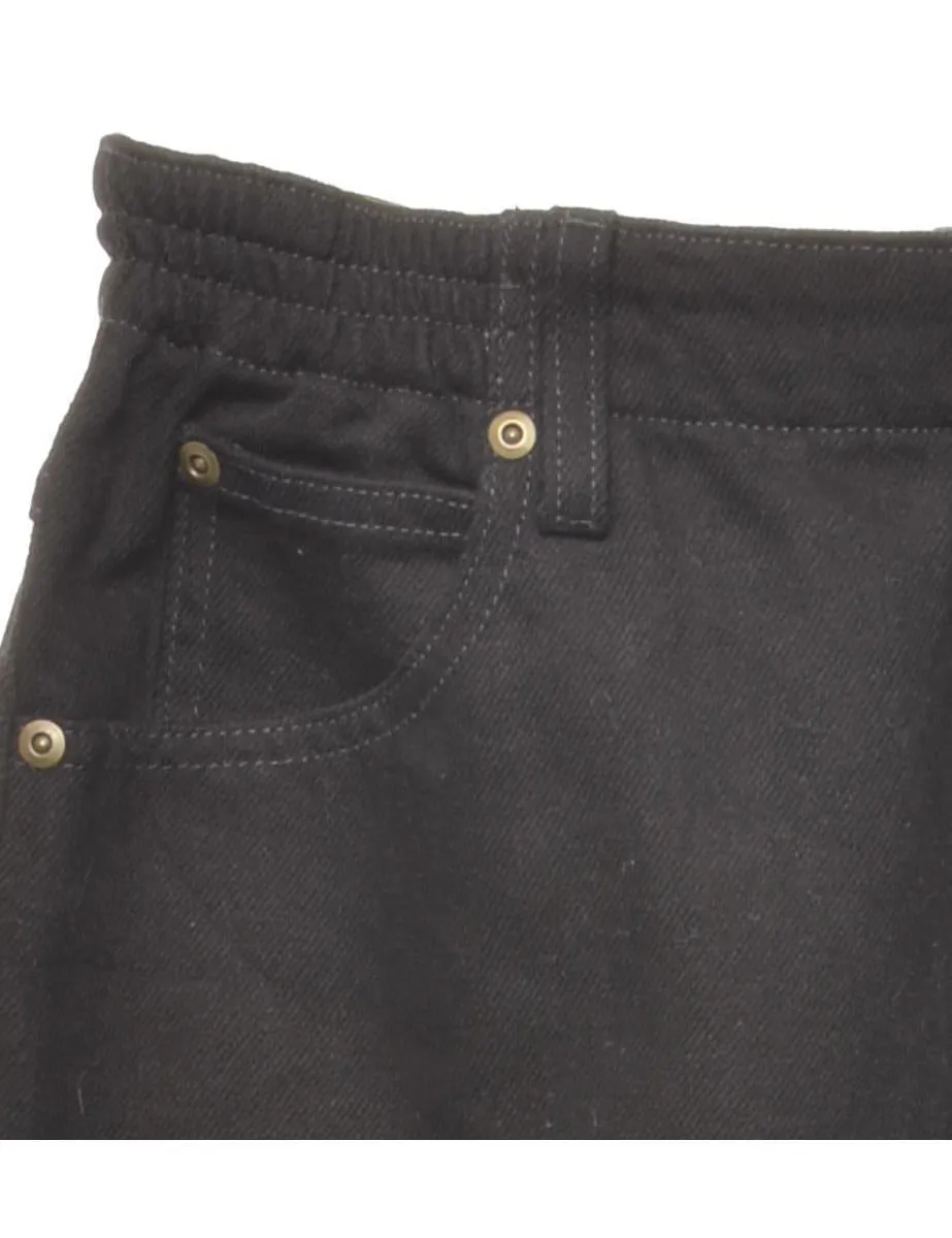 Black Tapered Jeans - W28 L28