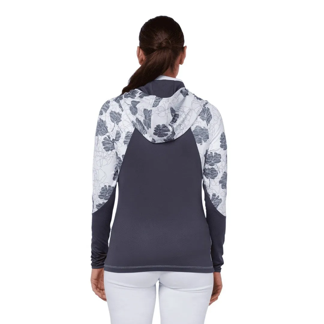 Callaway Ladies Cut Out Floral Golf Pullover CGKJSD02