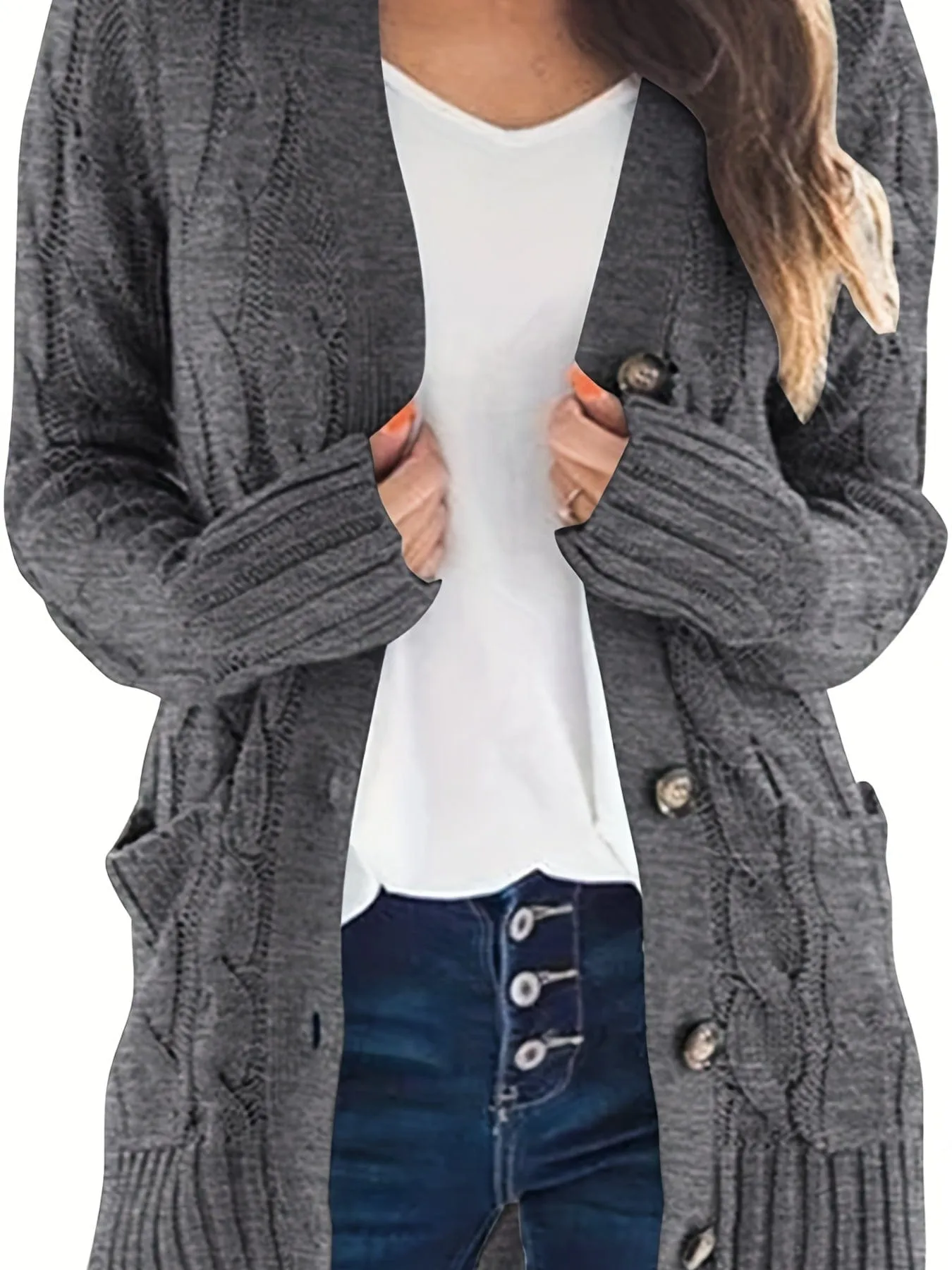 Casual Loose-Fit Cardigan