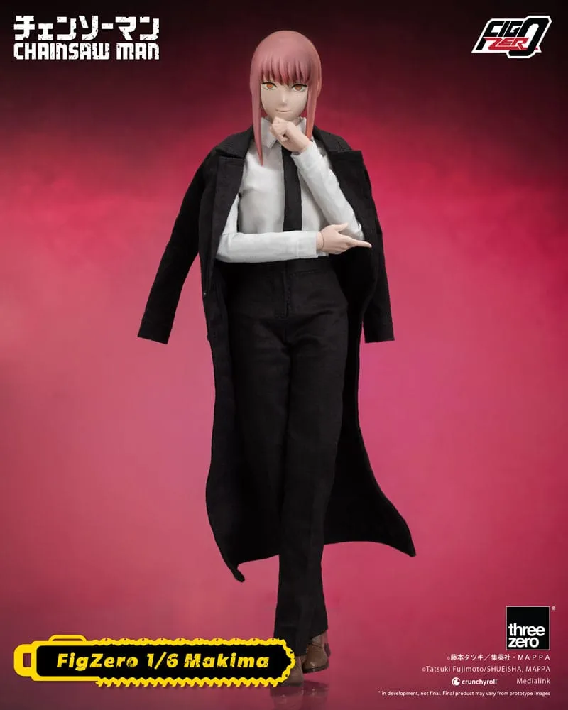 chainsaw man figzero action figure 1/6 makima 28 cm  figurines  anime  figure