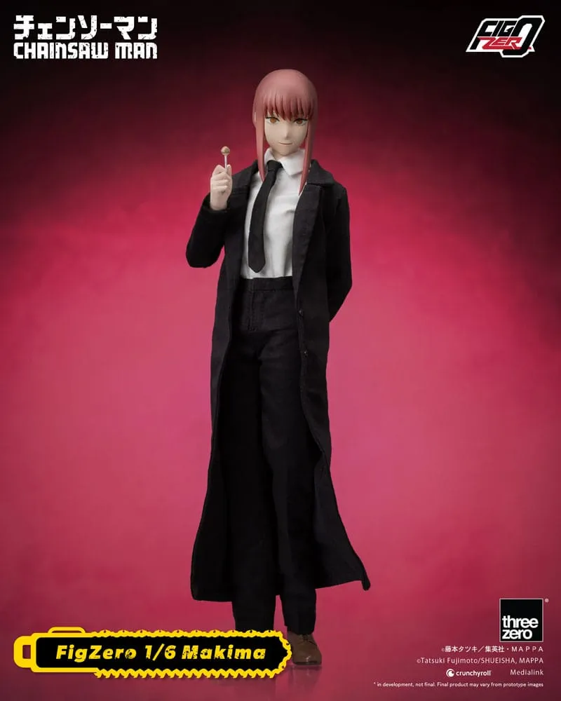 chainsaw man figzero action figure 1/6 makima 28 cm  figurines  anime  figure