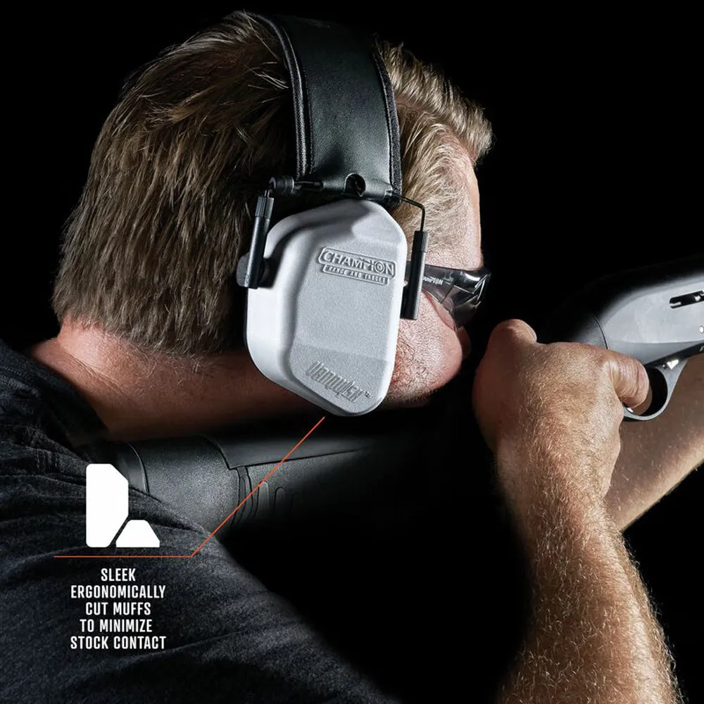 Champion Vanquish Passive Ear Muffs for Shooting