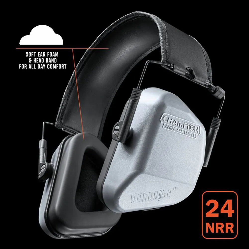 Champion Vanquish Passive Ear Muffs for Shooting