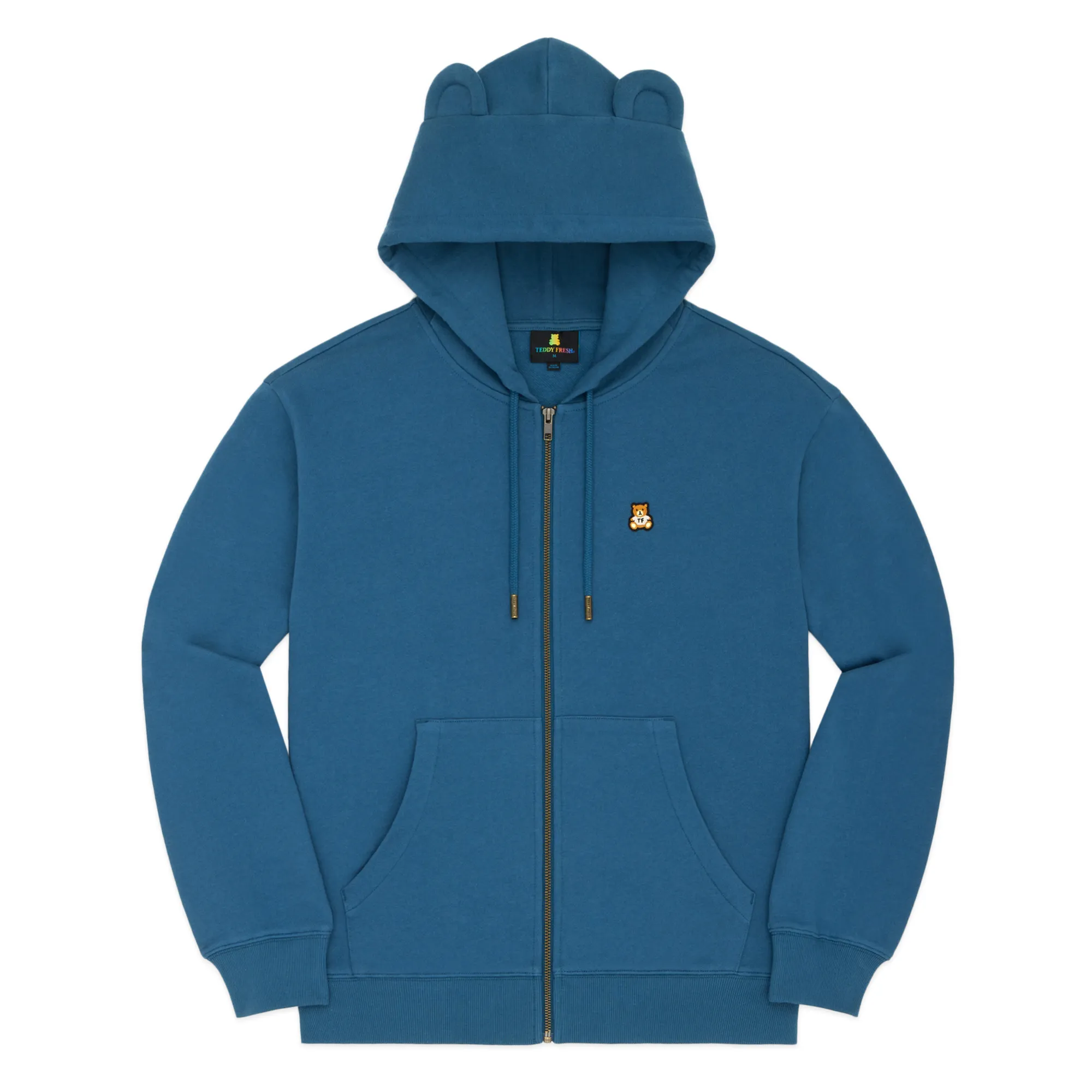 Classic Bear Ear Zip Hoodie