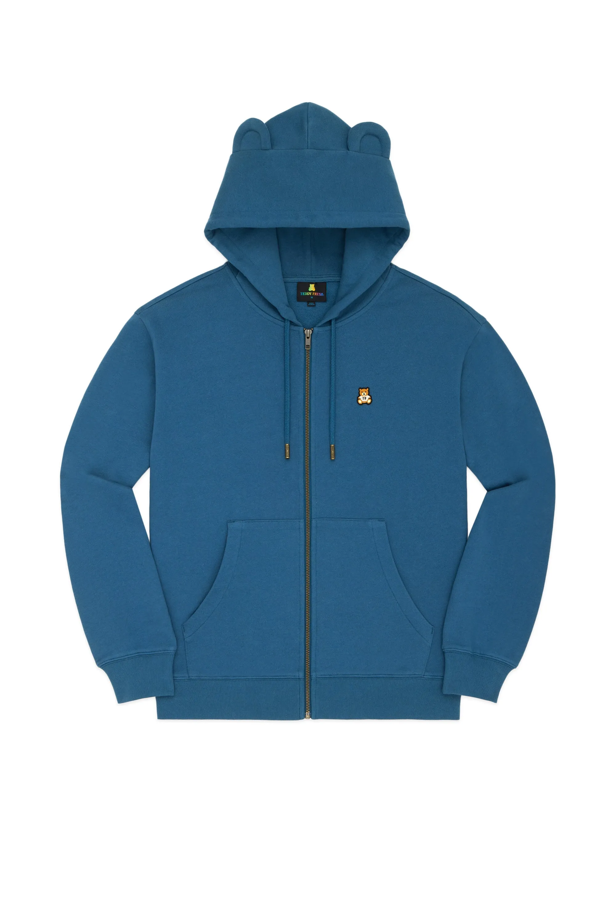 Classic Bear Ear Zip Hoodie