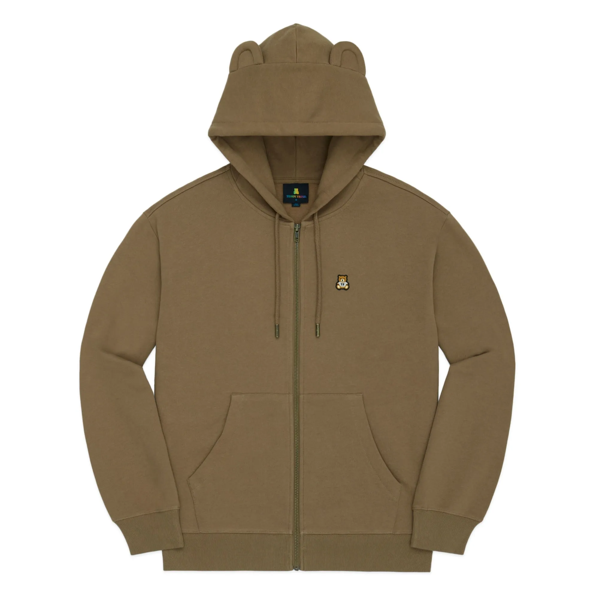 Classic Bear Ear Zip Hoodie