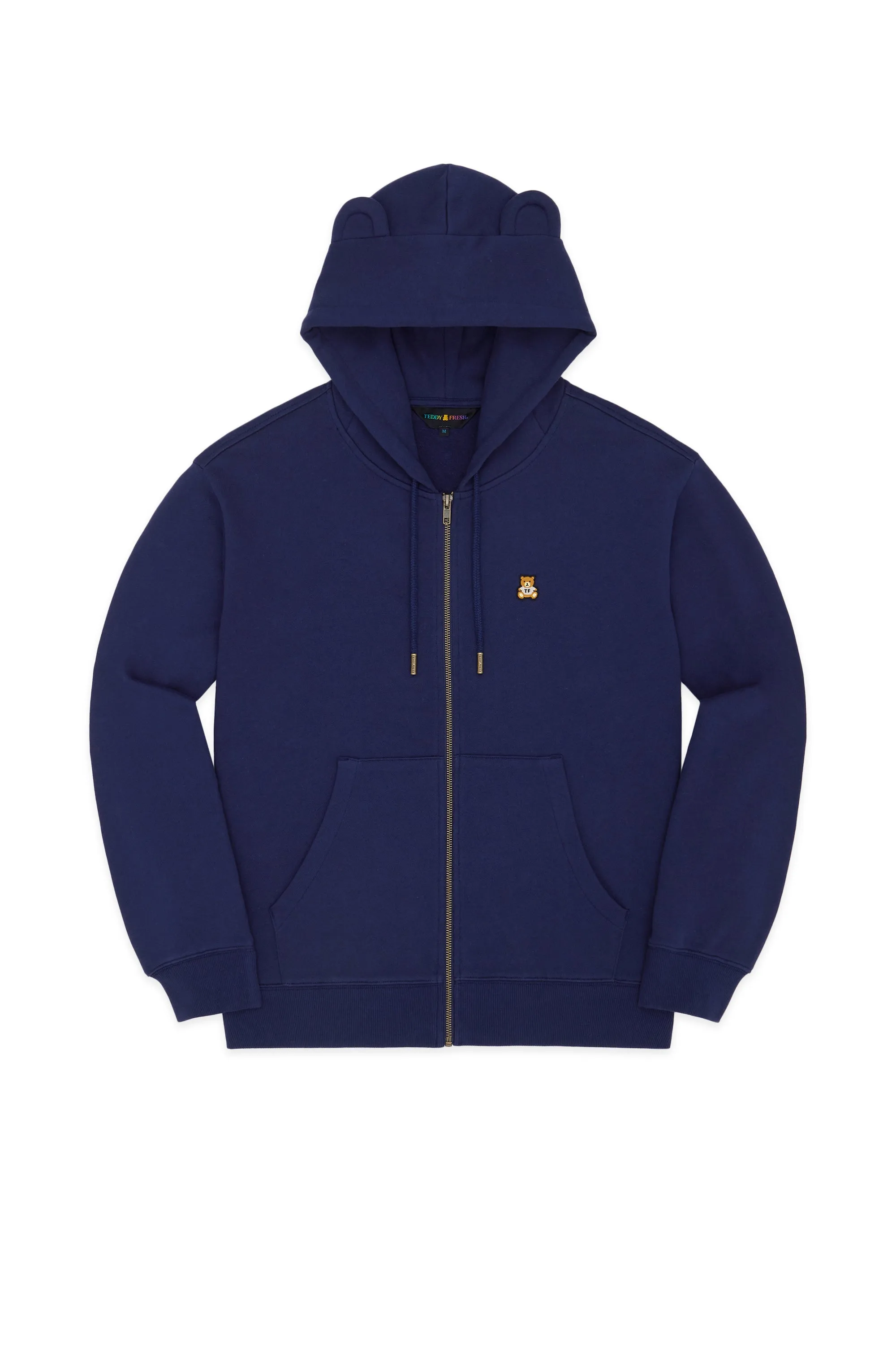 Classic Bear Ear Zip Hoodie