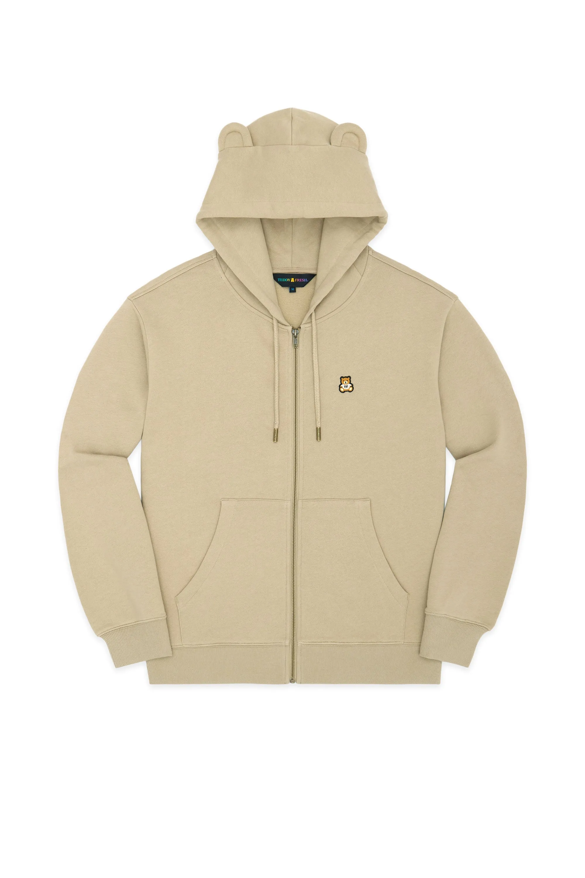 Classic Bear Ear Zip Hoodie