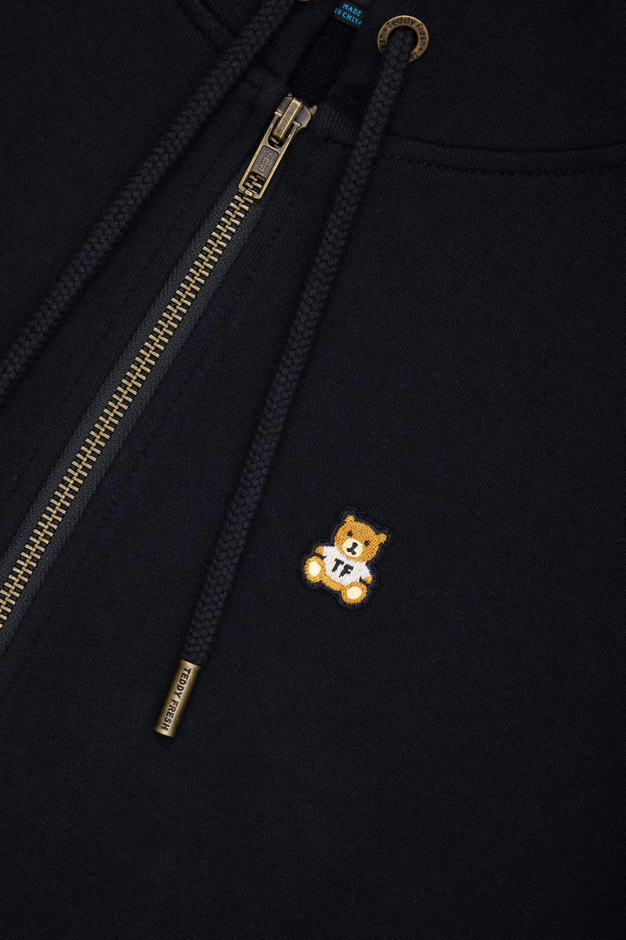 Classic Bear Ear Zip Hoodie