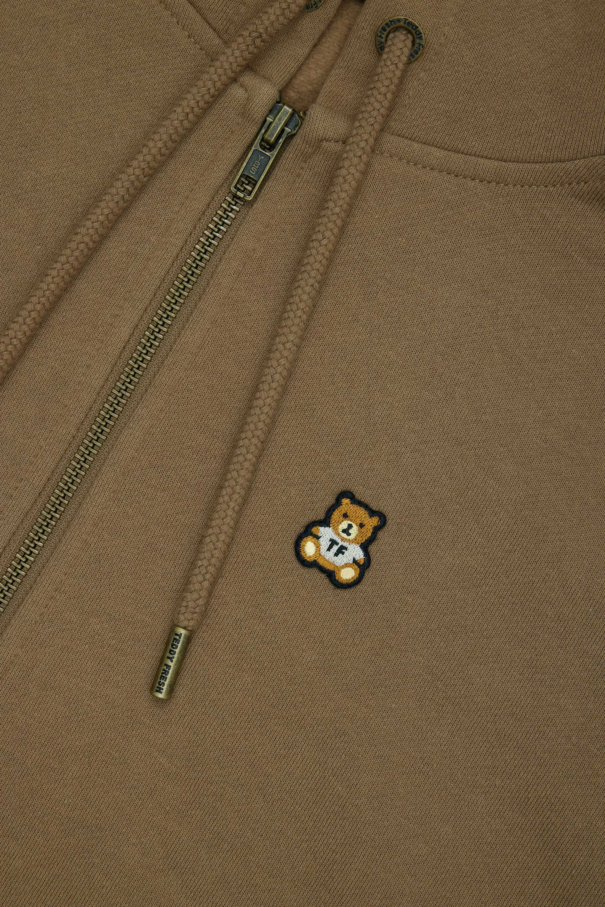 Classic Bear Ear Zip Hoodie