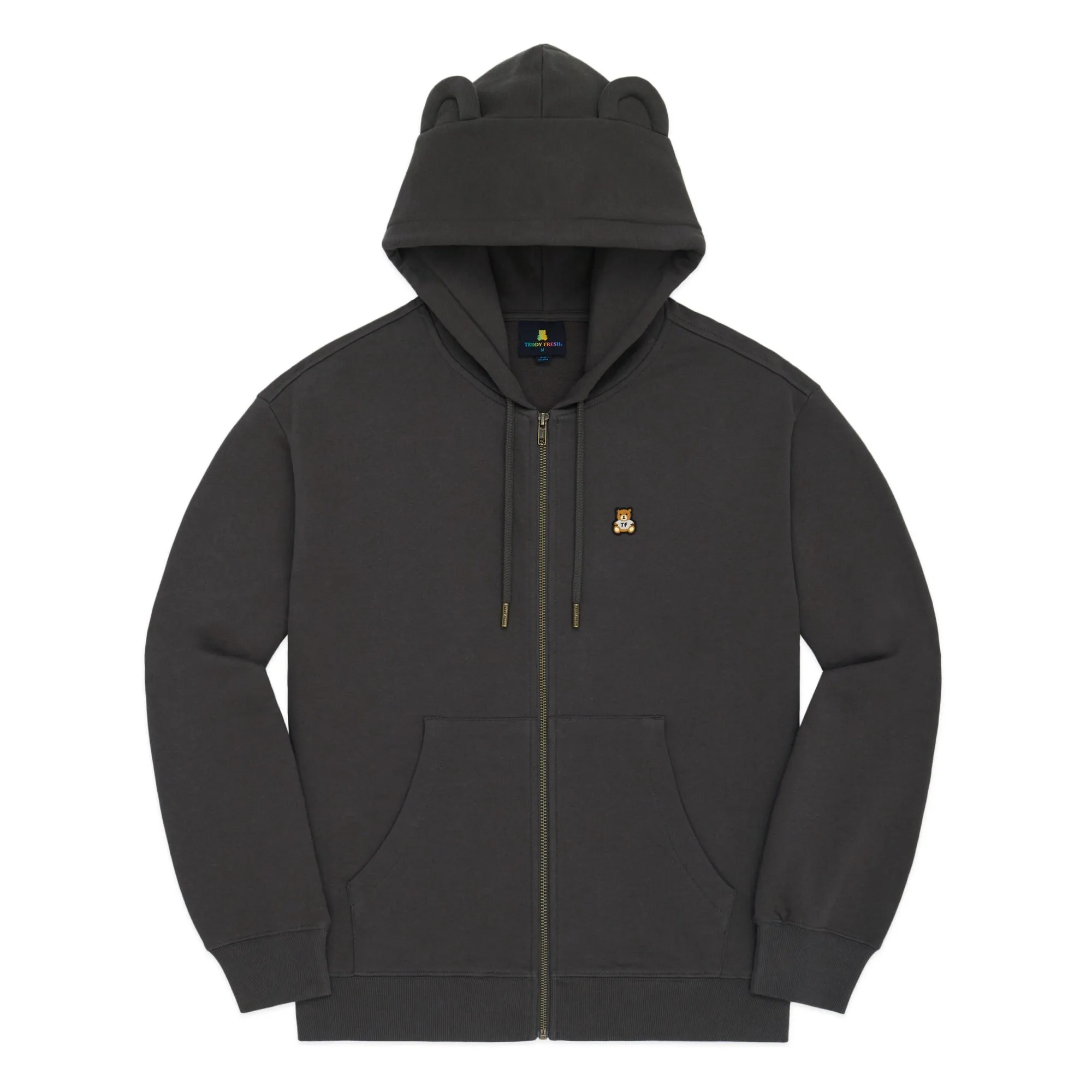 Classic Bear Ear Zip Hoodie