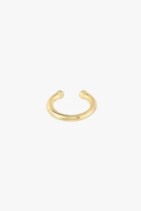 Classic ear cuff gold plated