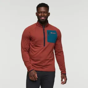 Cotopaxi Men's Otero Fleece Half-Zip Pullover Rusty