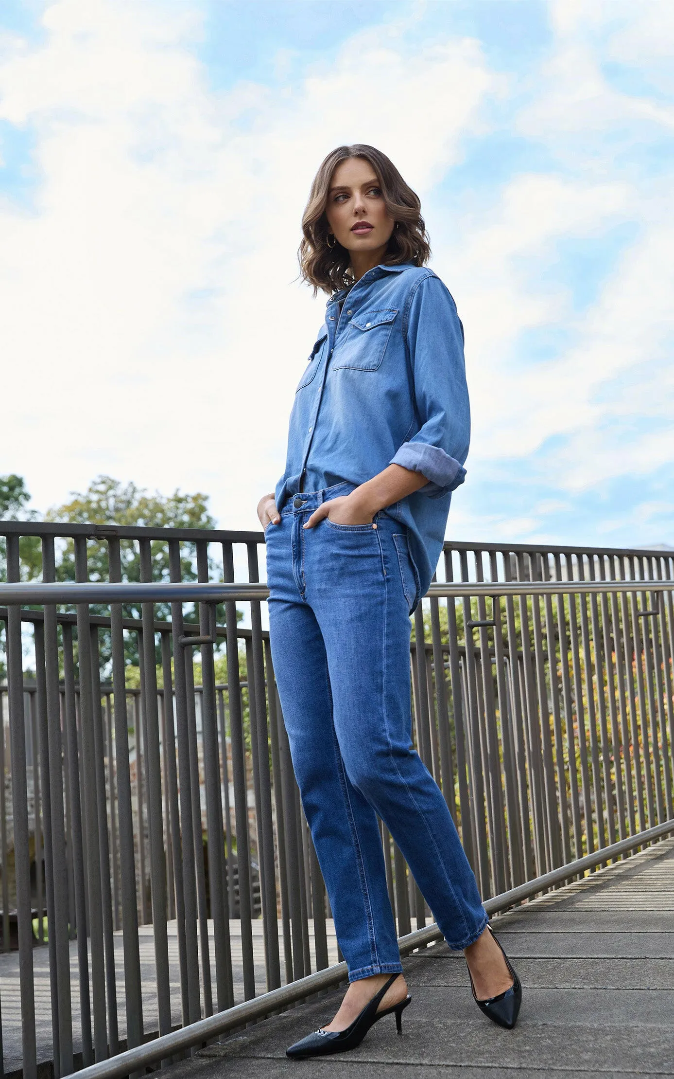 Danika Rodeo Blue Slim Jeans