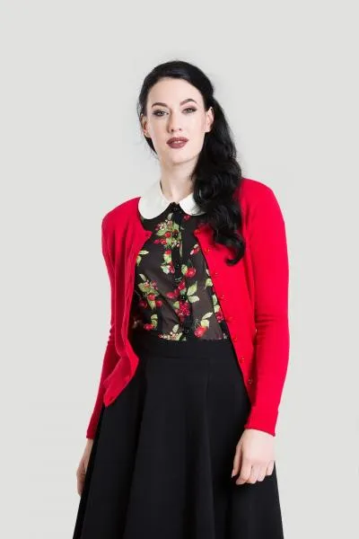 Debbie Cardigan - Red -