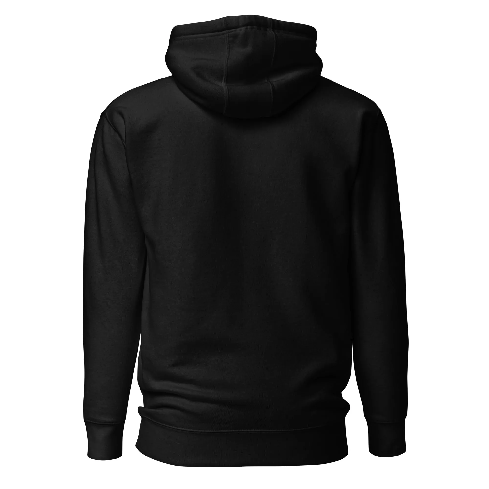 Detroit Champ Premium Pullover Unisex Hoodie - Black / White