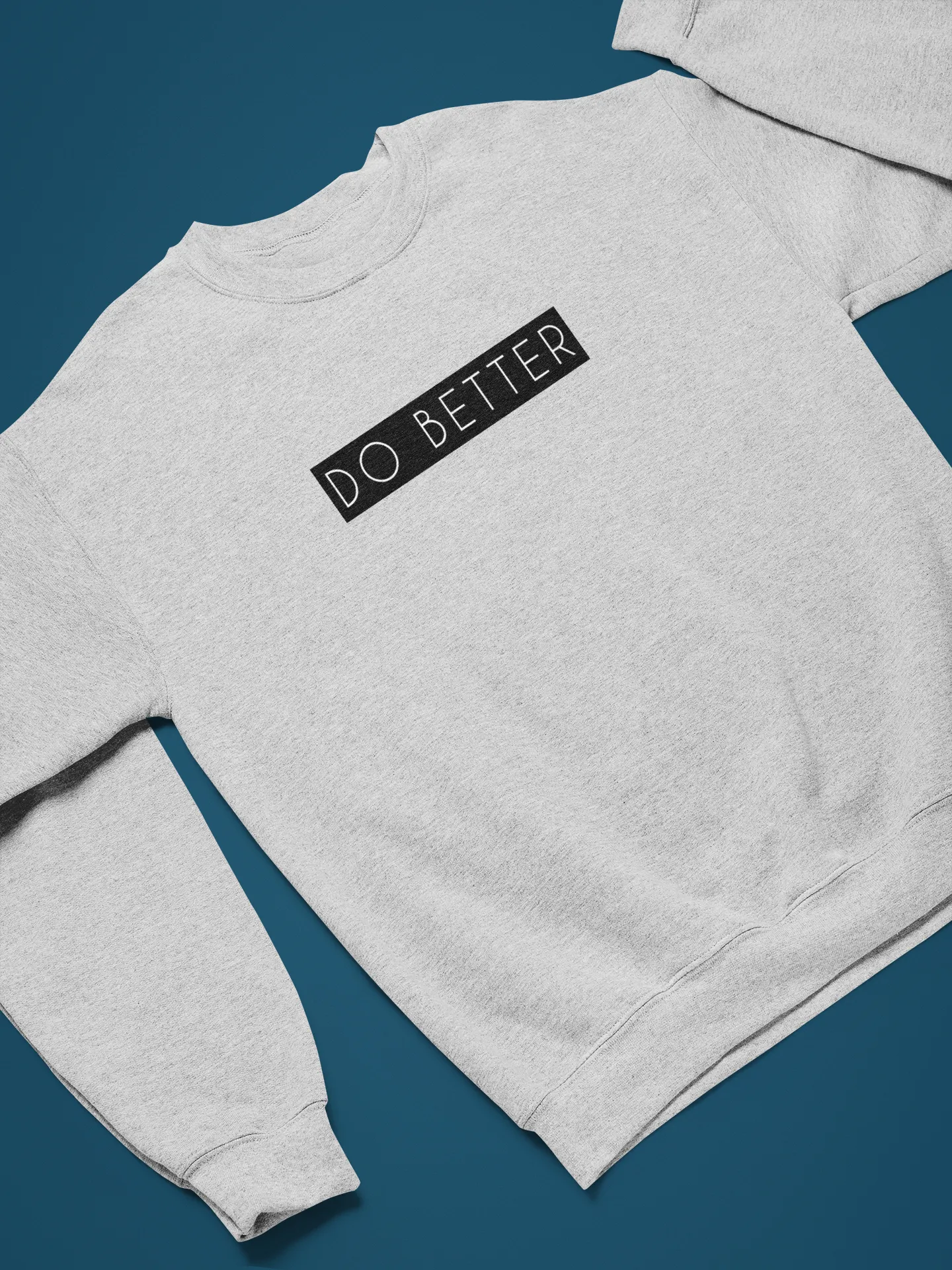 Do Better - Grey Melange Winter Sweatshirts