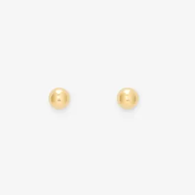 E7603 | 3mm Golden Ball Studs