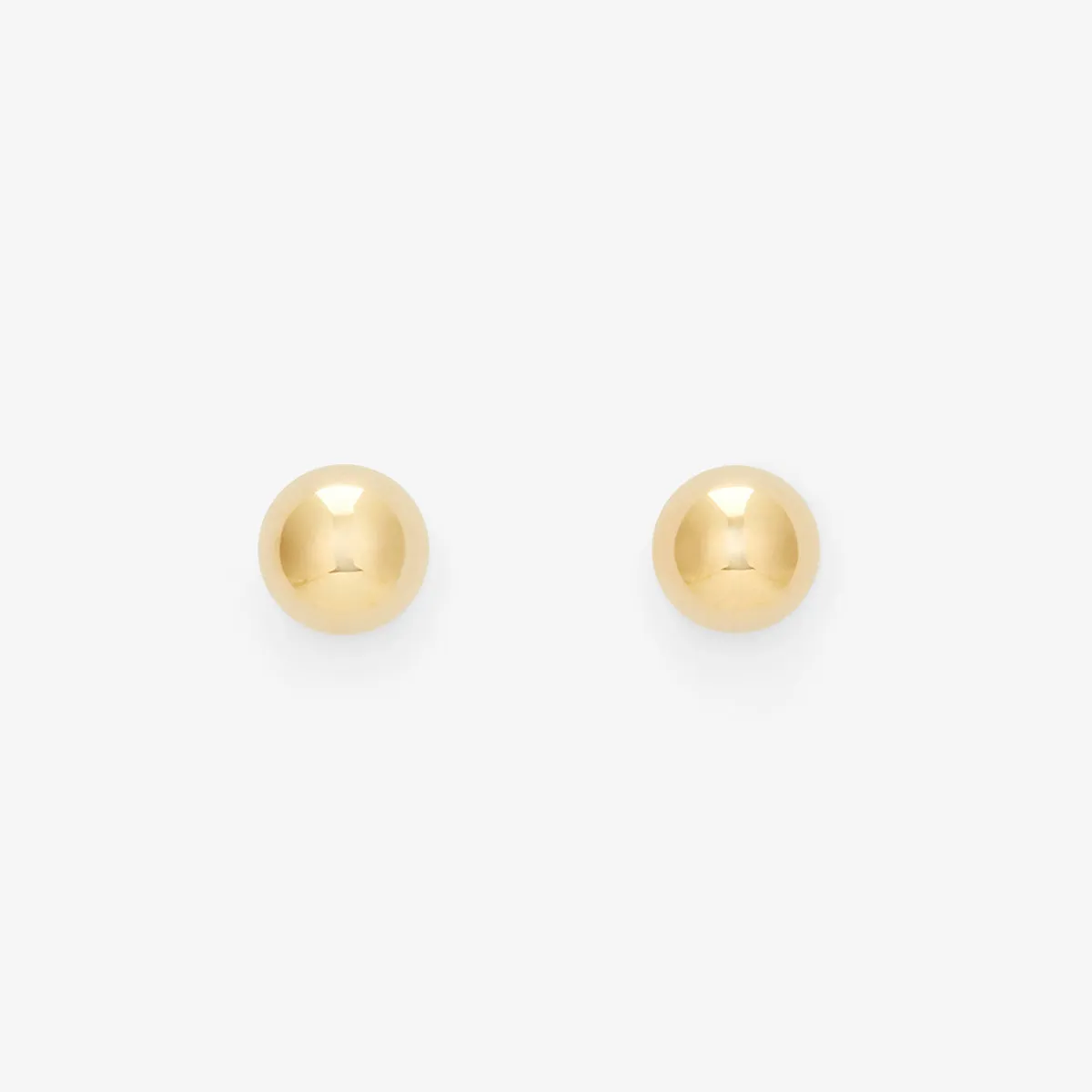 E7605 | 5mm Golden Ball Studs