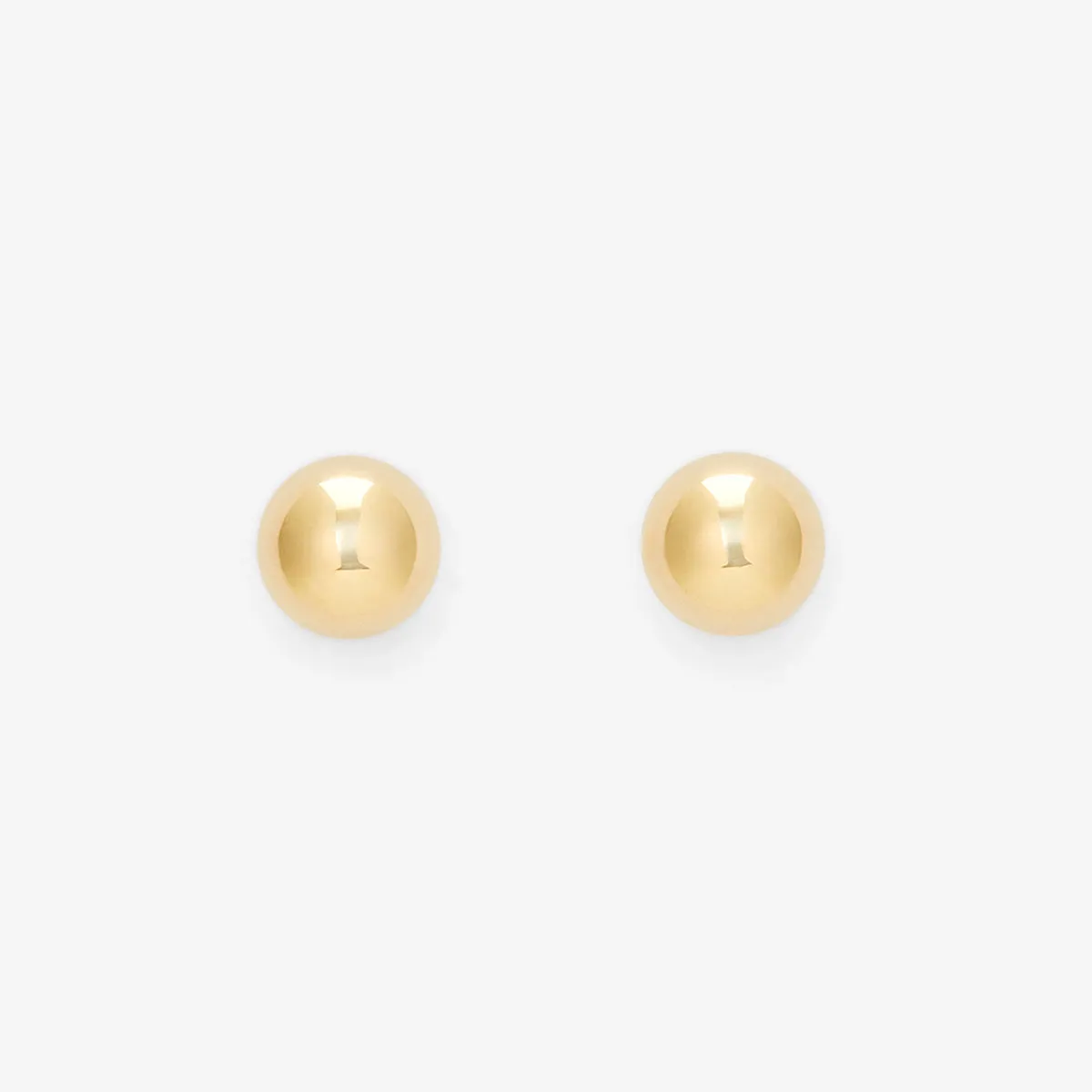 E7606 | 6mm Golden Ball Studs