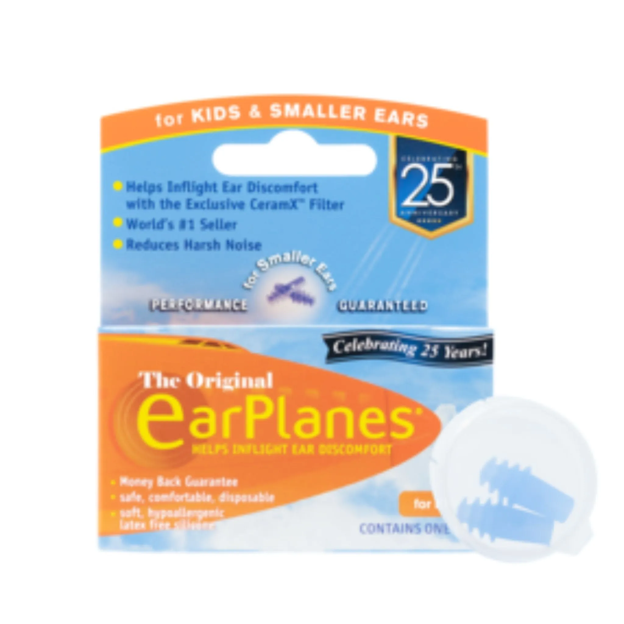 EarPlanes Travel Earplugs