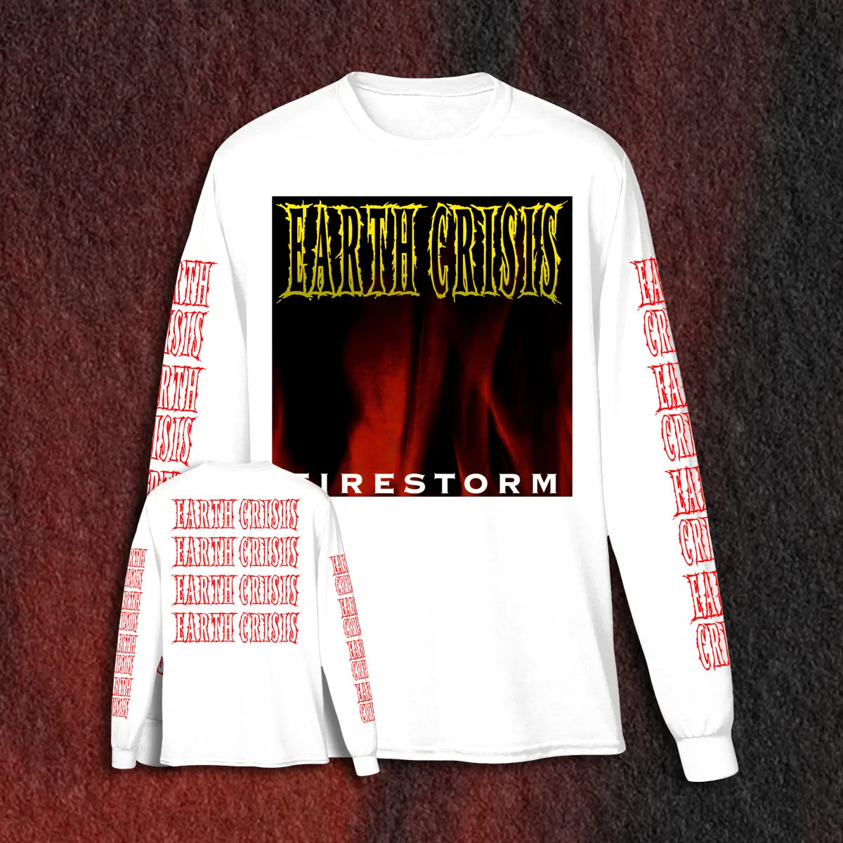 EARTH CRISIS "FIRESTORM" LONG SLEEVE SHIRT