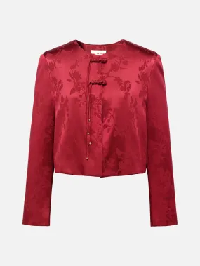 EP YAYING Satin Chinese-style Jacket