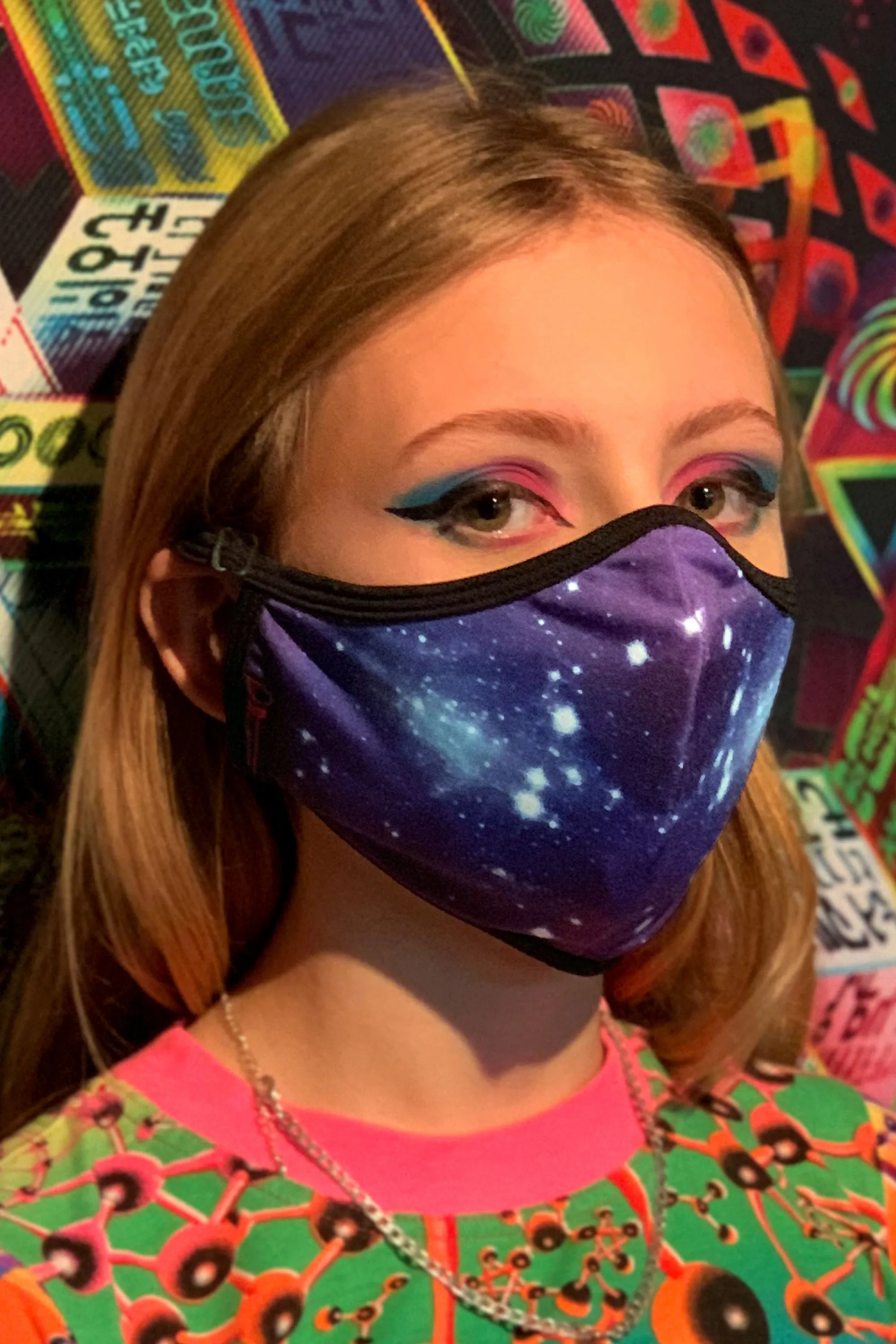 Face mask : Purple Space