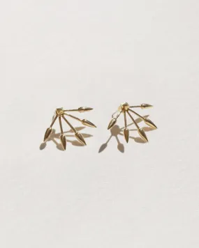 Five Spike Earrings