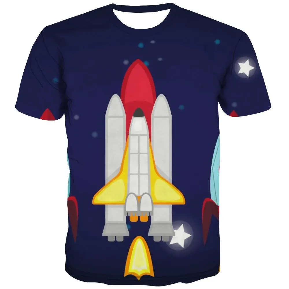 Galaxy T shirts Men Planet T-shirts Graphic Starry Sky Tshirts Casual Colorful Tshirts Novelty Harajuku Tshirt Printed