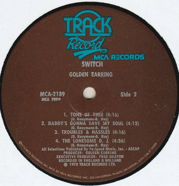 Golden Earring: Switch 12"