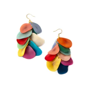 Handcrafted Multi Color Drop Earrings