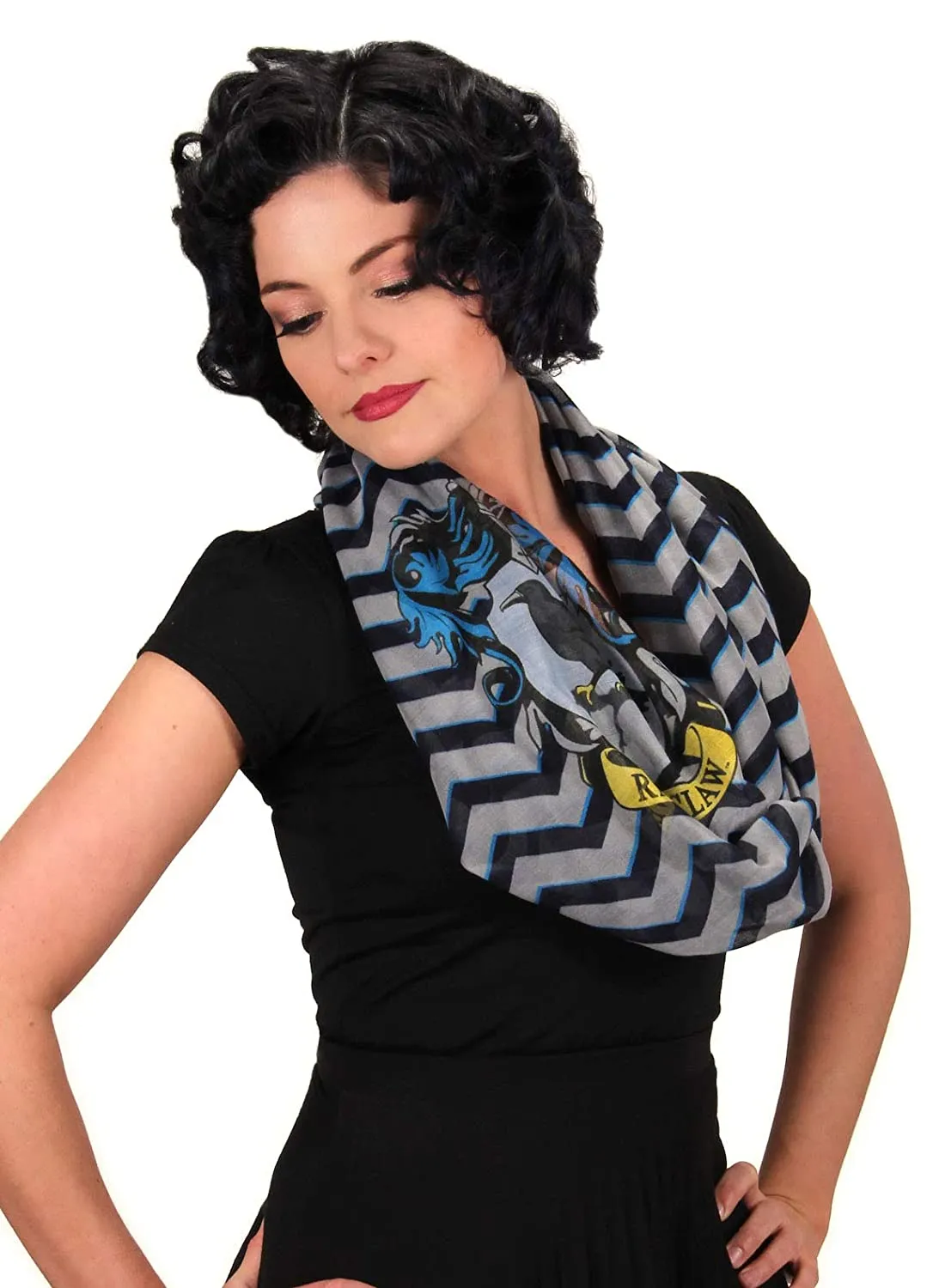 Harry Potter Ravenclaw House Lightweight Infinity Scarf for Adults and Kids by Elope